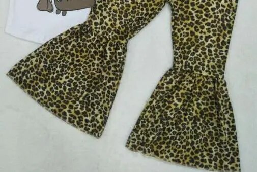 Leopard Nativity Bell Bottom Outfit: BABIES, TODDLERS & LITTLES