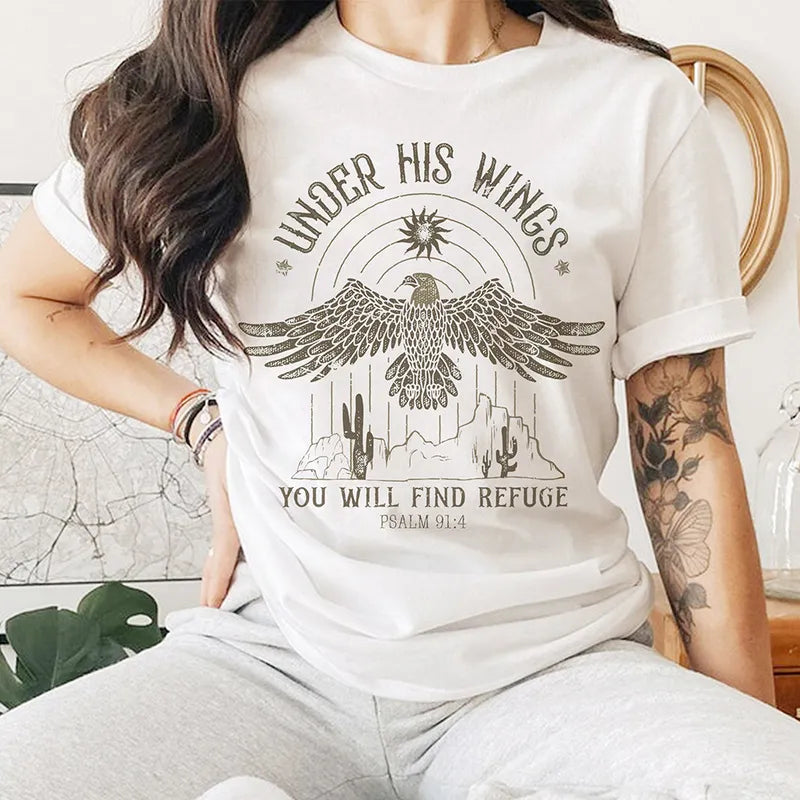 Under His Wings You Will Find Refuge